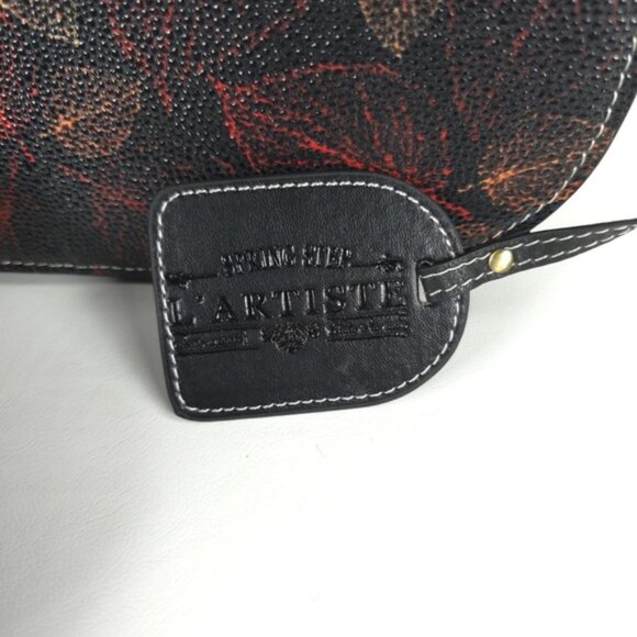 L’ARTISTE SPRING STEP LEATHER+PU Flora HandBag Toggle Closure‎ - Picture 10 of 16